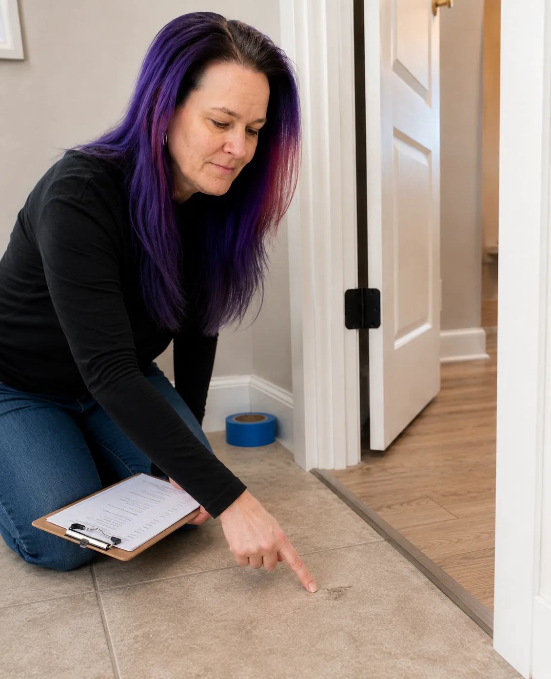 Property walkthrough and repair documentation