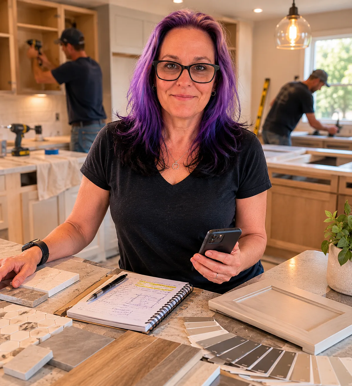 Kitchen renovation coordination